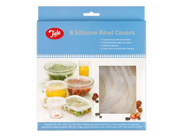 Tala Siliicone Bowl Cover Set- 6 Piece