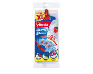 Vileda SuperMocio 3 Action XL Mop Refill