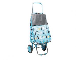 Sabichi Shopping Trolley Crazy Cat 2 Wheel