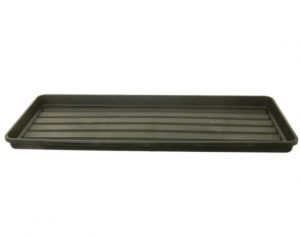 WhiteFurze Growbag Tray Black 98cm