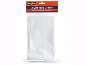 Rustins Lint Free Cloth x 3