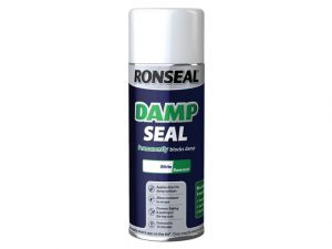 Ronseal Quick Drying Damp Seal Aerosol White 400ml