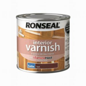 Ronseal Interior Varnish Satin Teak 750ml