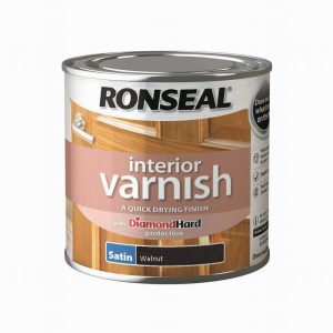 Ronseal Interior Varnish Satin Walnut 750ml