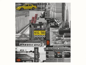 Fablon- City Taxi (450mm x 2m)