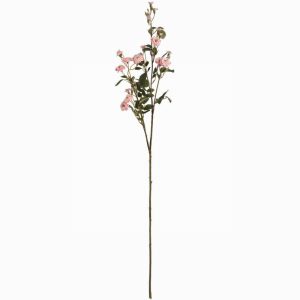 Artificial Flowers Pink Wild Meadow Rose