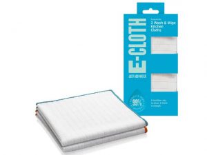 E-Cloth Wash & Wipe Kitchen Cloths x 2