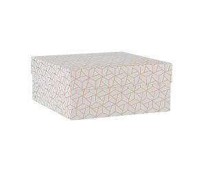 Mason Cash 12″ Geo Rose Gold Cake Box