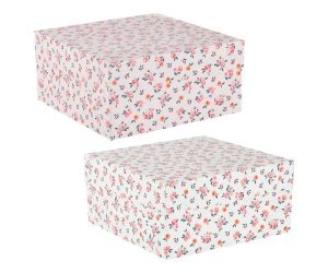 Mason Cash 12″ Blossom Cake Box- Pink or White