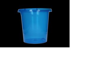 Sorbo Bucket Transparent Blue 10L