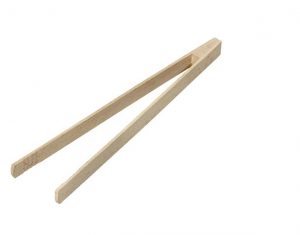 Chefaid Beech Toast Tongs