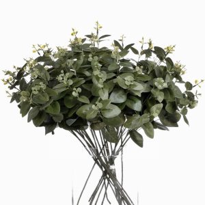 Artificial Flowers Cineraria Eucalyptus