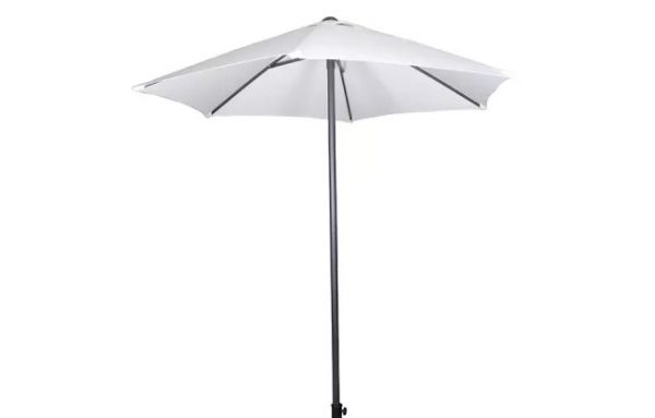 Aluminium Parasol Ivory 2m
