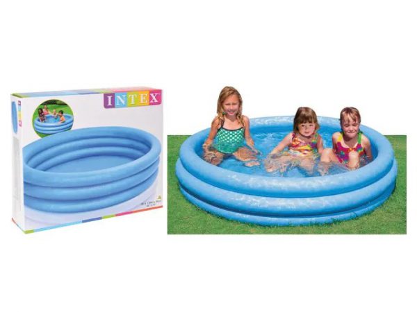 Intex Kids Pool + Repair Kit 168cm x 38cm Blue