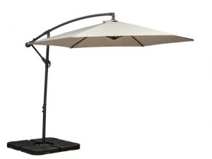 Mir Weatherproof Parasol Cantilever Ivory 3m