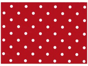 Fablon Red Polka Dot- 45cm x 2m