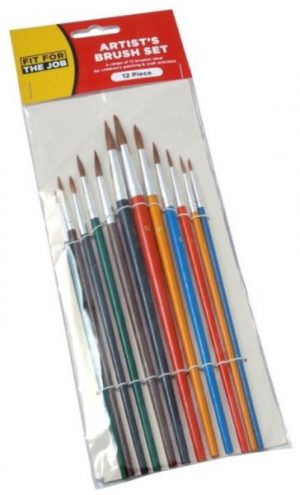 Artist Brush Set 12 Piece