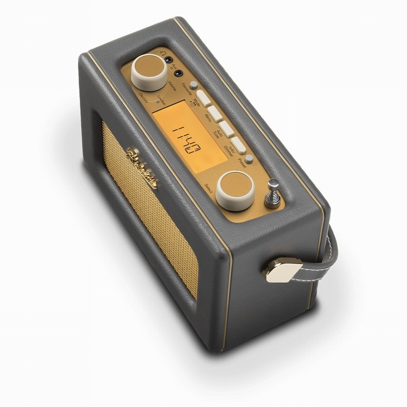 ROBERTS REVIVAL UNO CHARCOAL GREY DAB RETRO RADIO