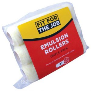 Emulsion Rollers triple pack 9″ x 1.5″