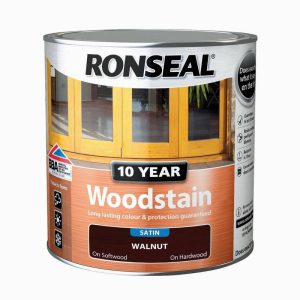 Ronseal 10 Year Woodstain Walnut 750ml