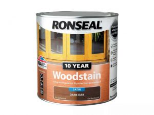 Ronseal 10 Year Woodstain Dark Oak 750ml