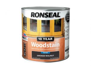 Ronseal 10 Year Woodstain Smoked Walnut 750ml