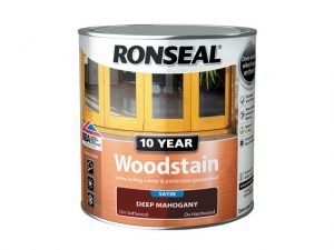 Ronseal 10 Year Woodstain Deep Mahogany 750ml