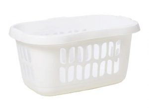 WhatMore Hipster Laundry Basket White