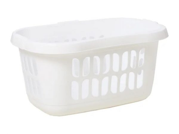 WhatMore Hipster Laundry Basket White