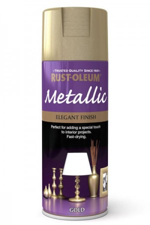 Spray Paint Metallic Gold