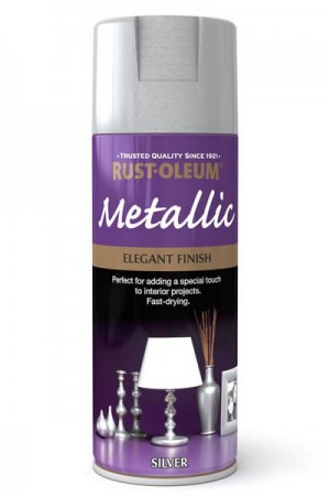 Spray Paint Metallic Silver