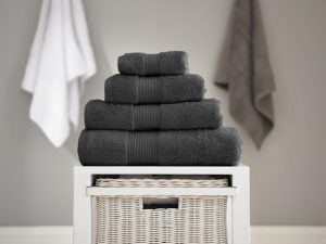 Bliss Hand Towel Carbon 50x90cm