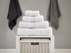 Bliss Hand Towel White 50x90cm