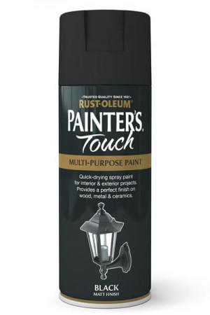 Spray Paint Black Matt 400ml