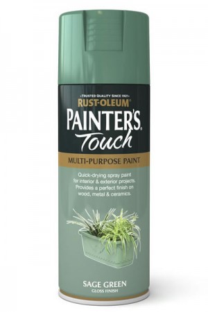 Spray Paint Sage Green Gloss