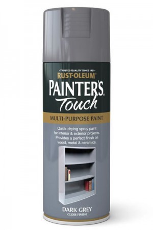 Spray Paint Dark Grey Gloss 400ml