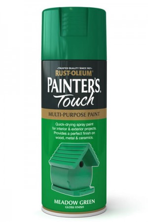 Spray Paint Meadow Green Gloss 400ml