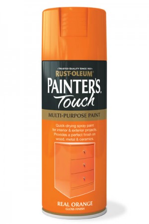 Spray Paint Real Orange Gloss 400ml