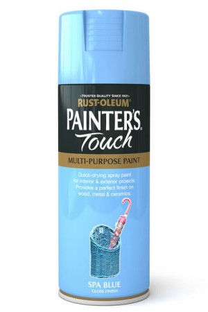 Spray Paint Spa Blue Gloss 400ml