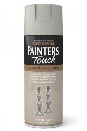 Spray Paint Stone Grey Satin 400ml