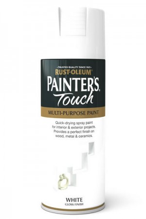 Spray Paint White Gloss 400ml