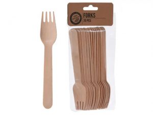 Bamboo Forks x 20