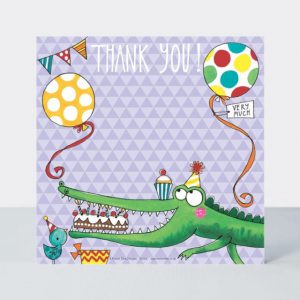 Rachel Ellen Thank You Cards- Crocodile