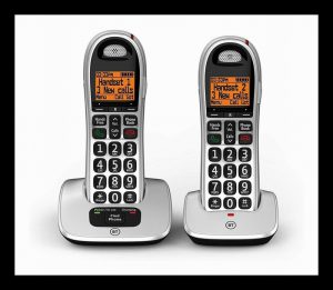BT 4600 Cordless Phone with Answering Machine – Twin Handsets