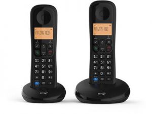 BT Everyday Phone without Answer Machine – Two Handsets