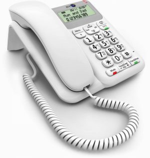 BT Decor 2200 Corded Telephone – White