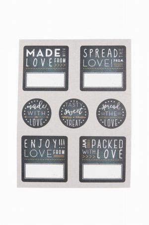 Kitchen Pantry – 28Pc Chalk Board Label Set