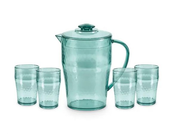Tower Reusable Pitcher & Glasses
