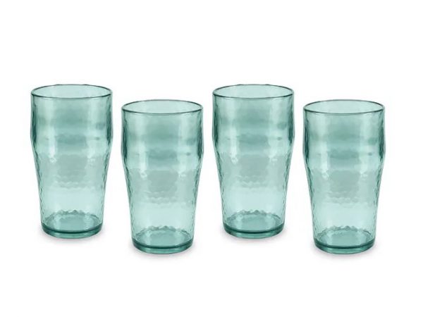 Tower Reusable Beer Glass x 4