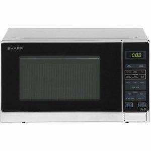 Sharp R272SLM 20 Litre Solo Microwave – Silver